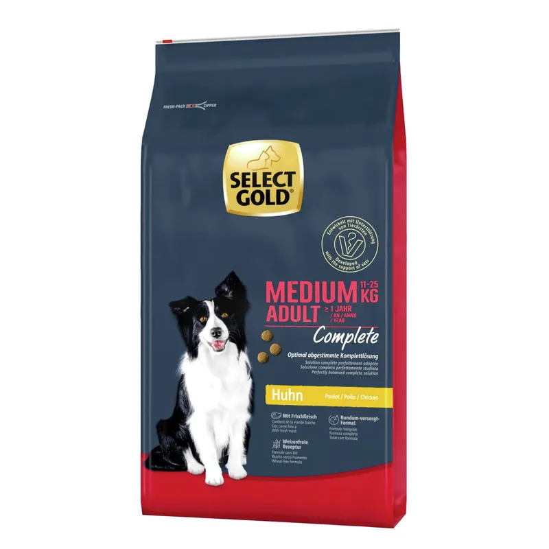 Sonderangebot Select Gold Medium Huhn/Truthahn 12 kg